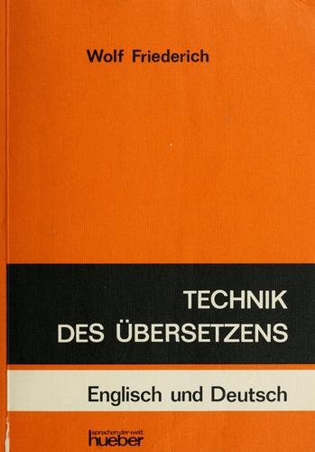 Technik des Übersetzens
