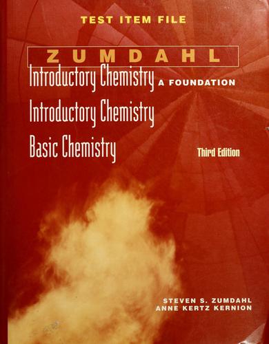 Introductory Chemistry: A Foundation