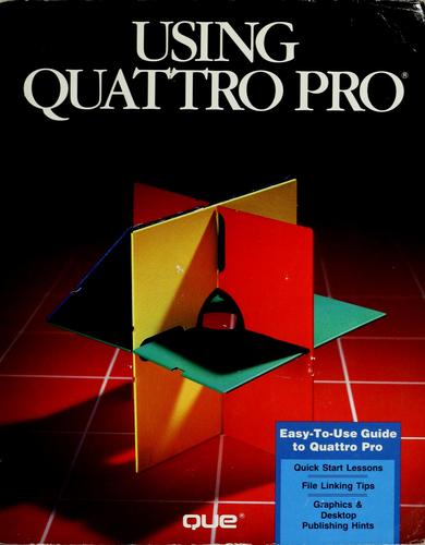 Using Quattro Pro