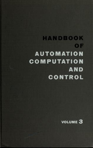 Handbook of Automation, Computation, and Control