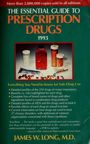 Essential guide to prescription drugs, 1993