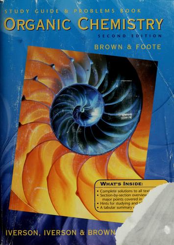 Study Guide and Problems Book for Organic Chemistry, Second Edition
