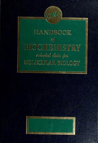 Handbook of Biochemistry