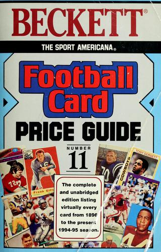 Football Card Price Guide
