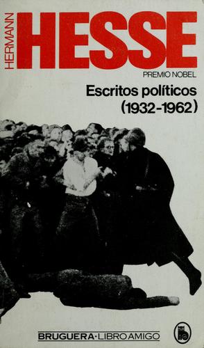 Escritos políticos (1932-1962)