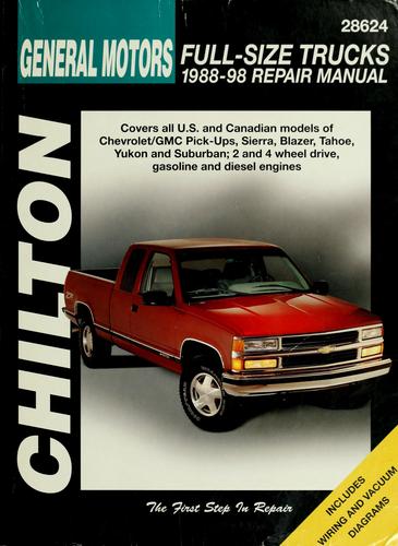 Chilton's General Motors Full-Size Trucks