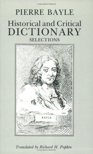 Historical and critical dictionary