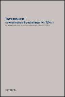 Totenbuch sowjetisches Speziallager Nr. 7, Nr. 1 in Weesow und Sachsenhausen 1945-1950