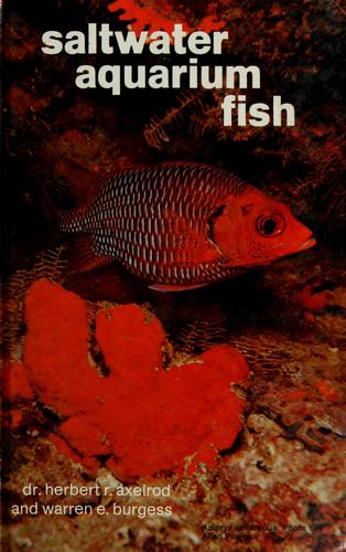 Salt-water aquarium fishes