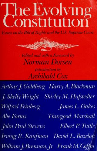 The Evolving Constitution