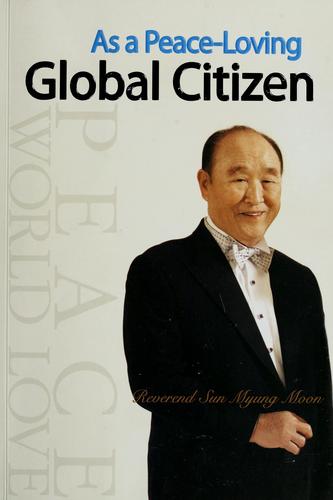 As a peace-loving global citizen