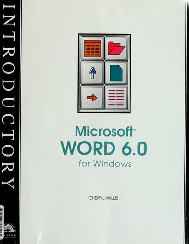 Introductory Microsoft Word 6.0 for Windows