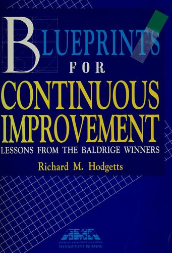 Blueprints for continuous improvement