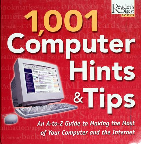 Reader's Digest 1,001 Computer Hints & Tips