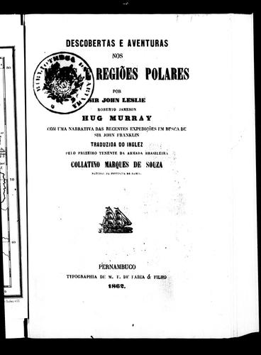 Descobertas e aventuras nos mares e regiSoes polares