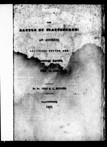 The Battle of Plattsburgh