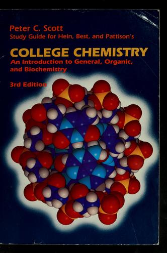 Study Guide for Hein, Best, and Pattison's College Chemistry