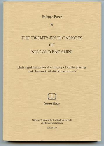 The Twenty-Four Caprices of Niccolò Paganini