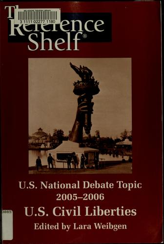 U.S. National Debate Topic, 2005-2006