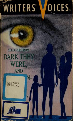 Selected from Dark They Were, and Golden-Eyed