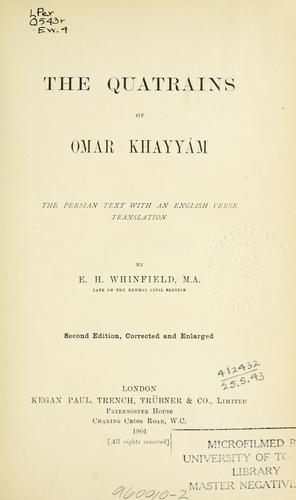 Quatrains
