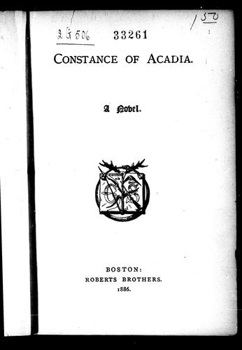 Constance of Acadia
