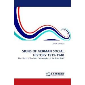 SIGNS OF GERMAN SOCIAL HISTORY 1919-1940