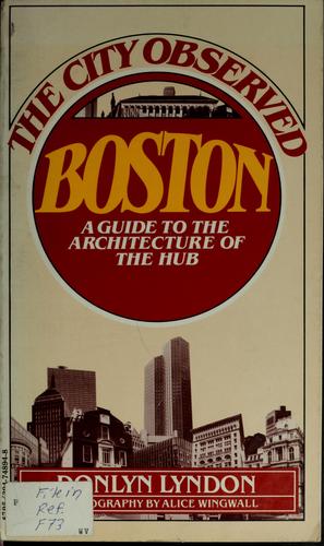 The city observed, Boston