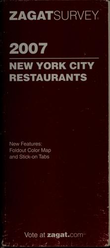 New York City Restaurants 2007