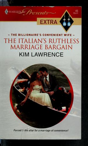 The Italian's Ruthless Marriage Bargain