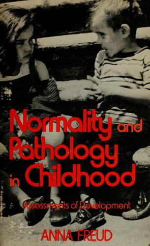 Normality and pathology in childhood