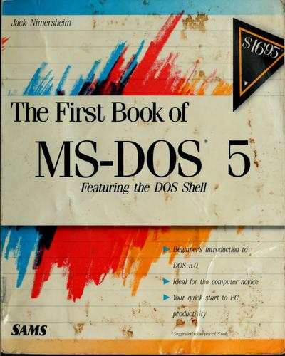 The first book of MS-DOS 5.