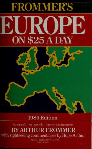 Frommer's Europe on $25 a day