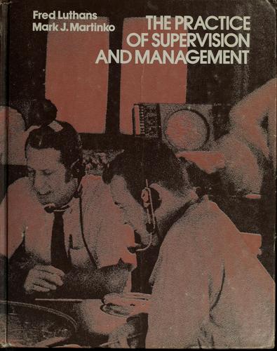 The practice of supervision and management