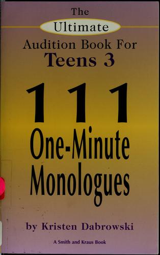 111 One-Minute Monologues