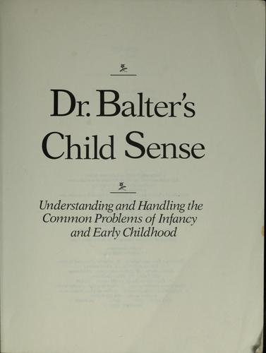 Dr. Balter's Child Sense