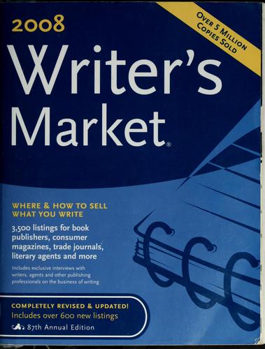 2008 writer's market