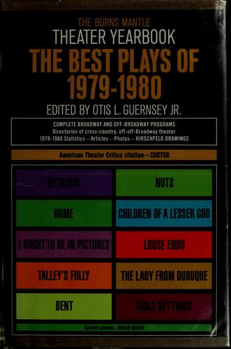 The Best Plays of 1979-1980
