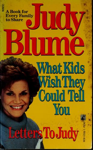 Letters to Judy