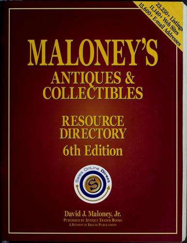 Maloney's Antiques & Collectibles Resource Directory