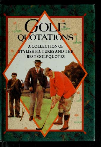 Golf Quotations