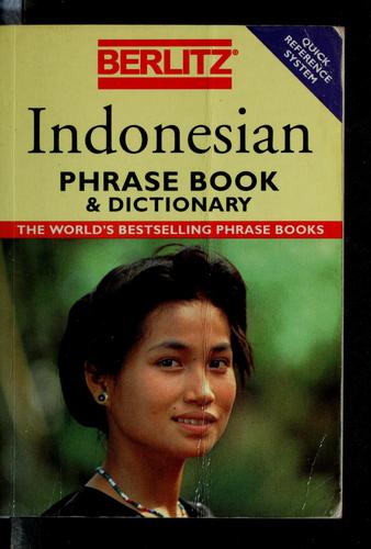 Indonesian Phrase Book & Dictionary