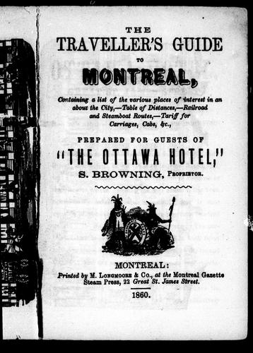 The Traveller's guide to Montreal
