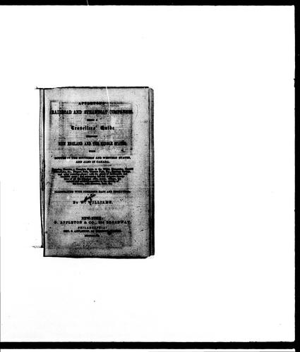 Appletons' Railroad and Steamboat Companion