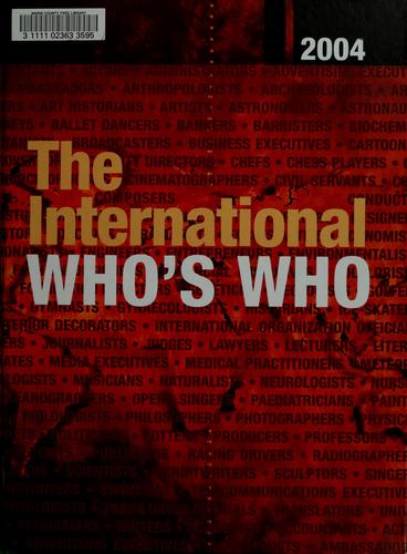 The International Who's Who 2004