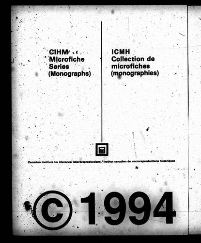 Specifications for proposed new Parliament buildings for Ontario, as designed by Messrs. Darling & Curry, of Toronto