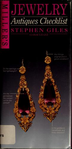 Miller's Jewellery Antiques Checklist