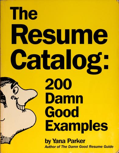 The Resume Catalog