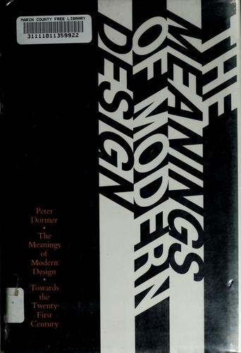 The Meanings of Modern Design