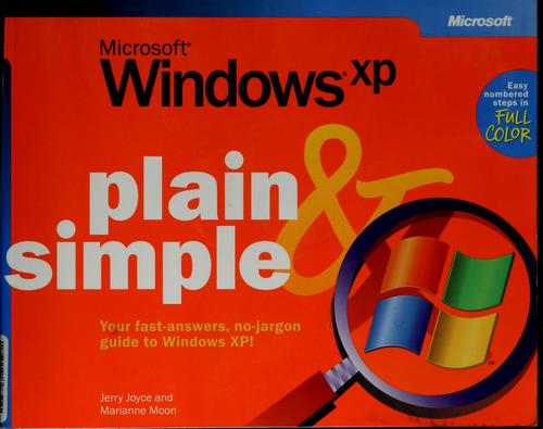 Microsoft Windows XP Plain & Simple